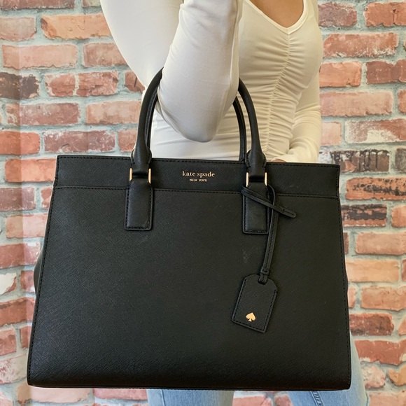 Kate spade LARGE Cameron satchel Leather Crossbody - Picture 2 of 8